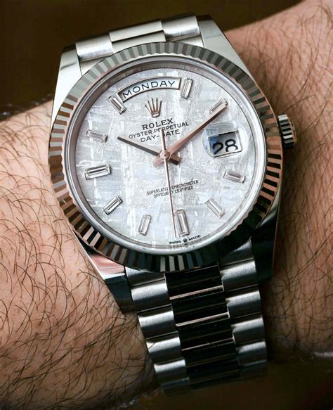 Rolex Day-Date white gold